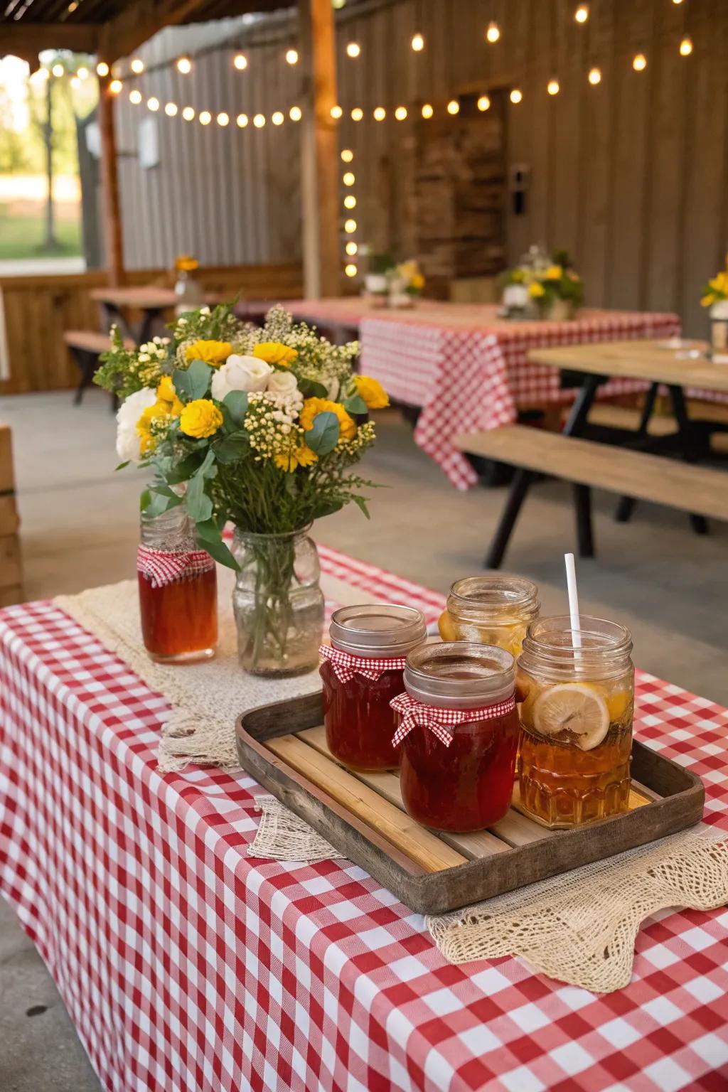 Feel the warmth of the South with a charming celebration.