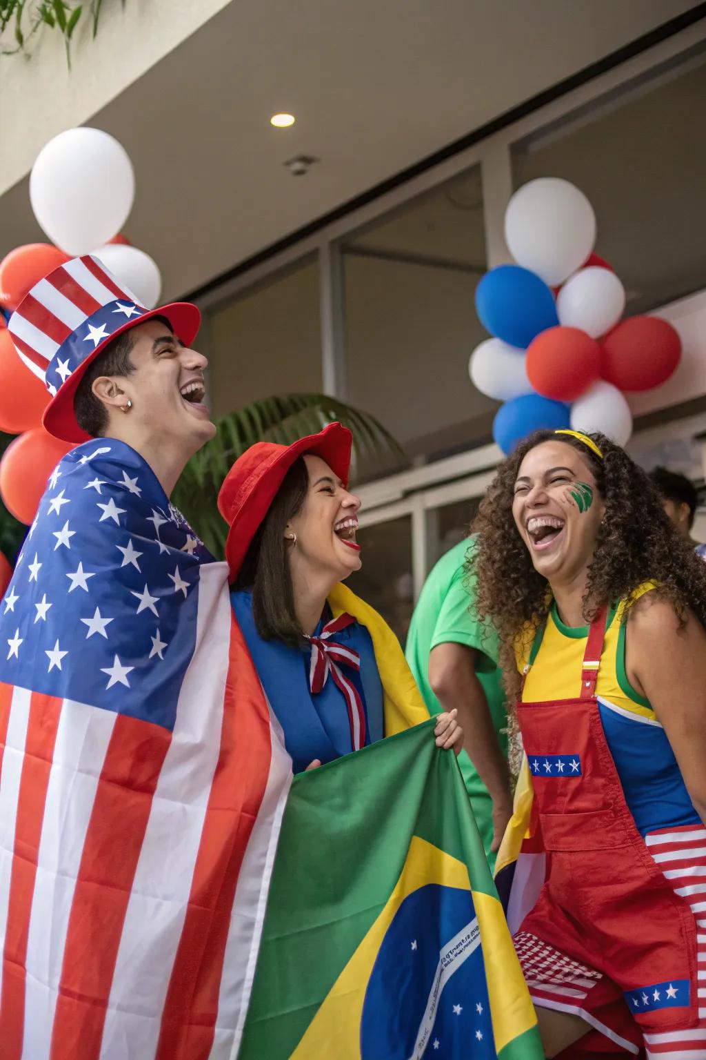 Costumes add a fun twist to the celebrations.