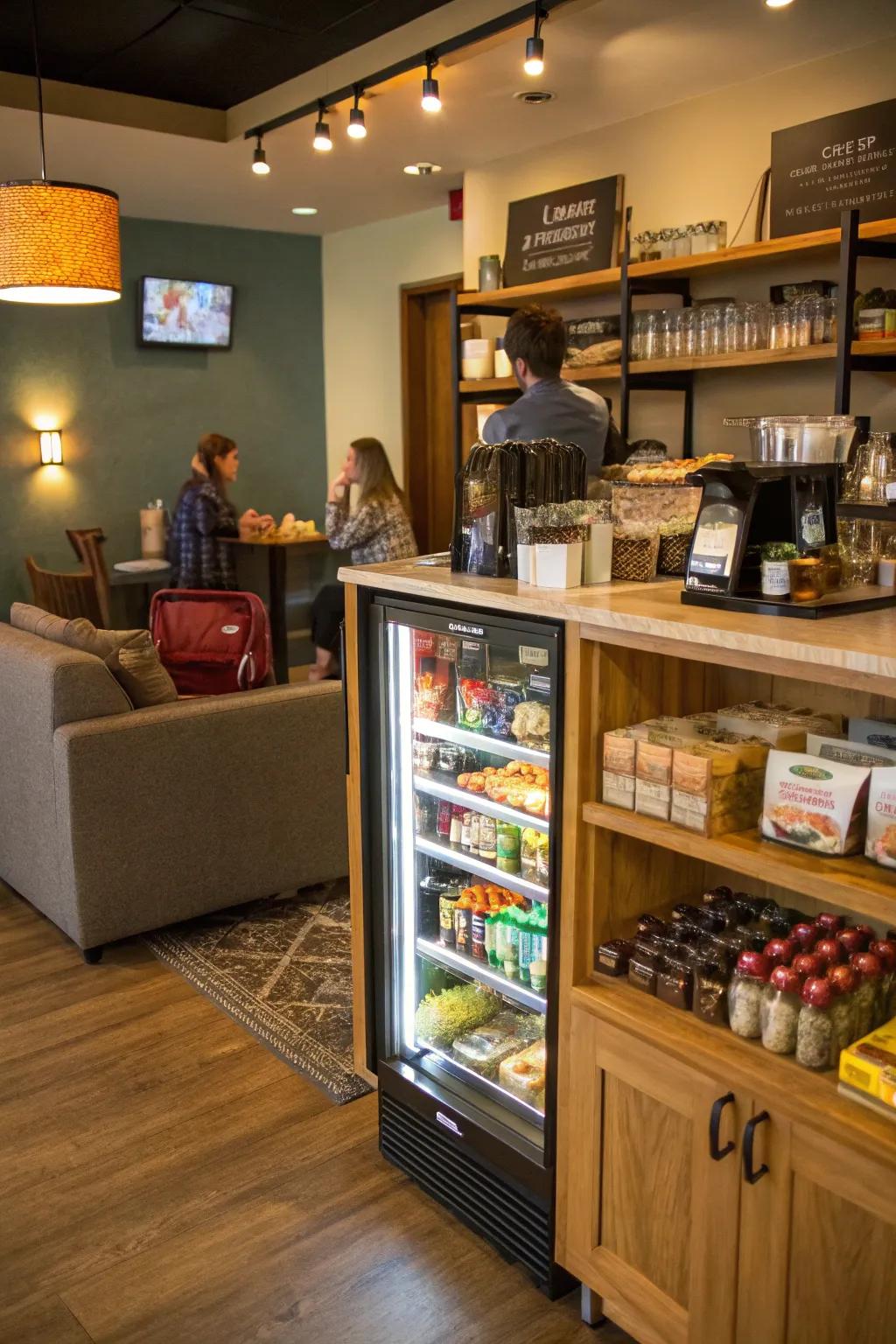 A coffee bar that is welcoming to families for everyone to enjoy.
