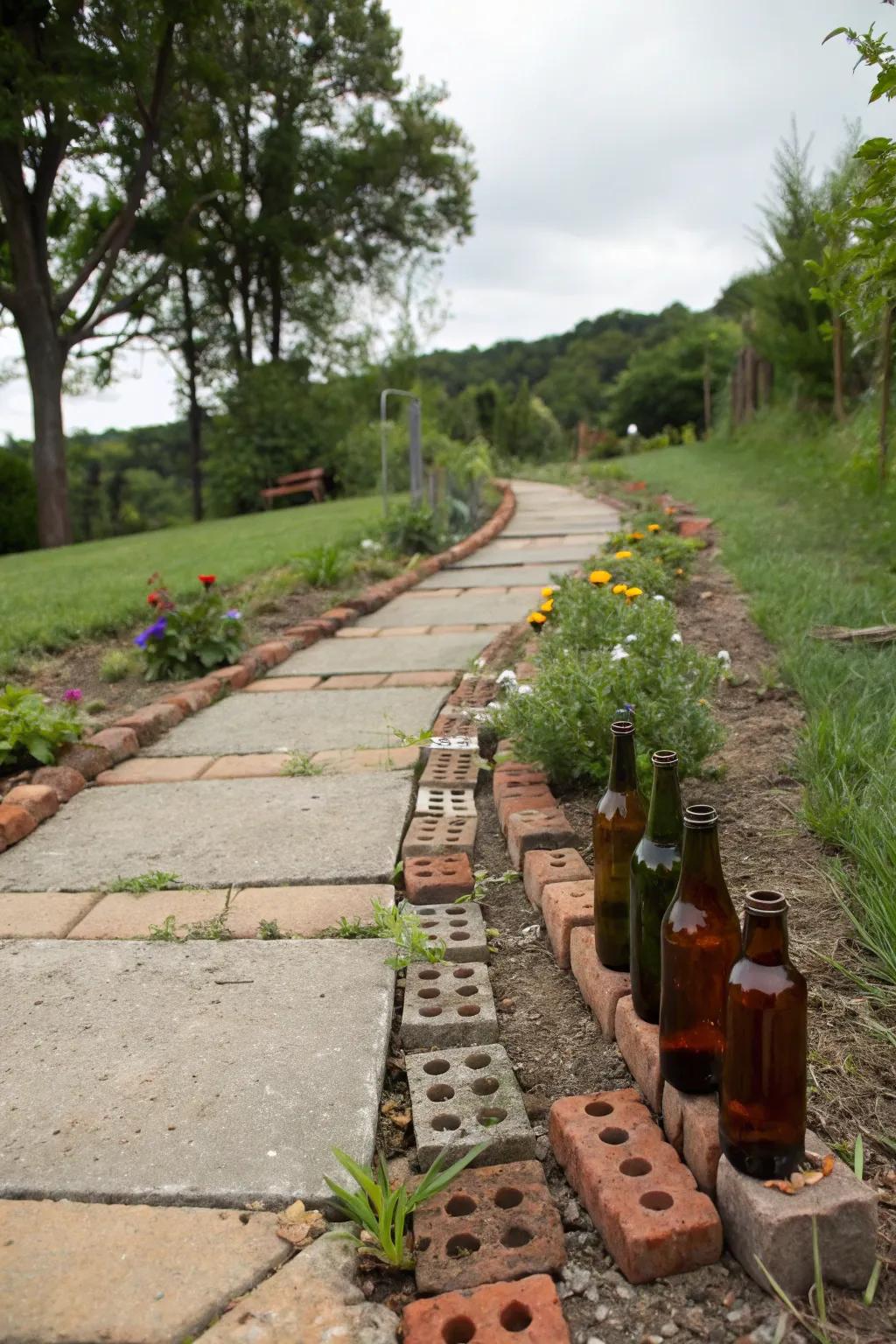 Opt for sustainability with recycled materials.