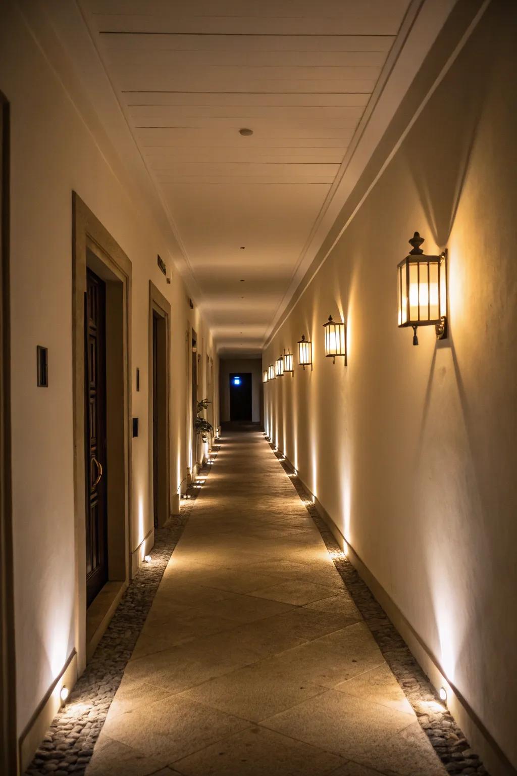 Space lights offer a gentle glow to softly illuminate spaces.