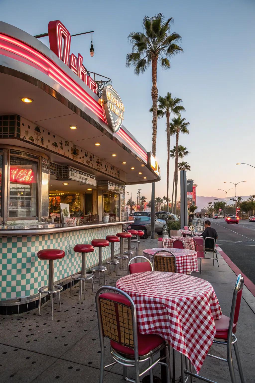 A themed bar infuses amusement and flair into outdoor entertaining.