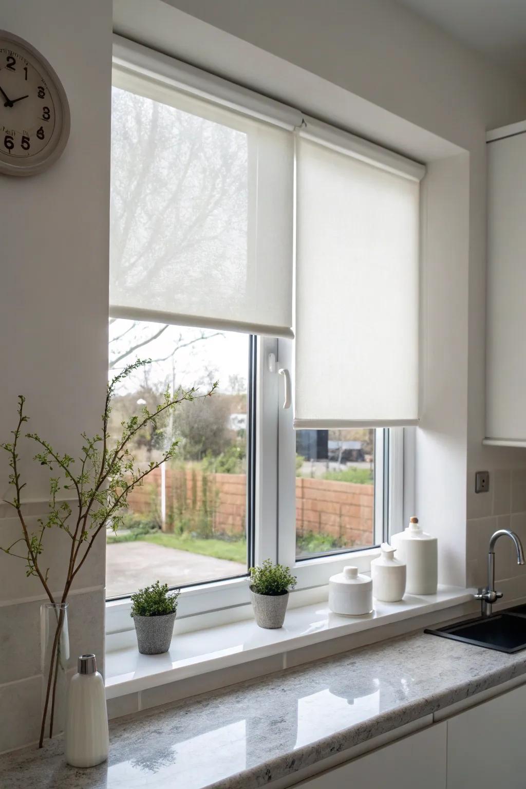 Minimalistic design emphasizes natural illumination and simplicity.