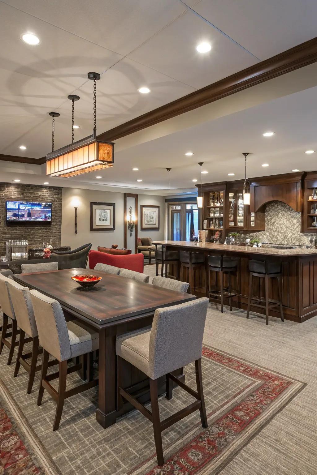 Multi-functional spaces enhance usability and versatility.