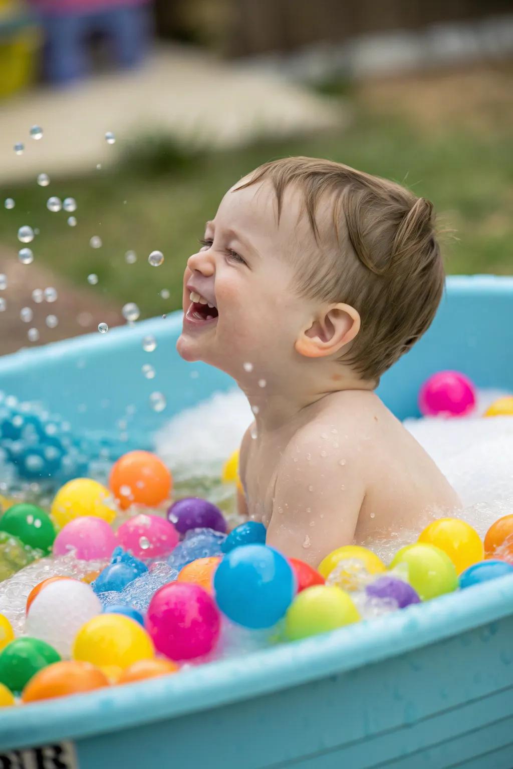Ablution amusement with Easter-themed surprises.