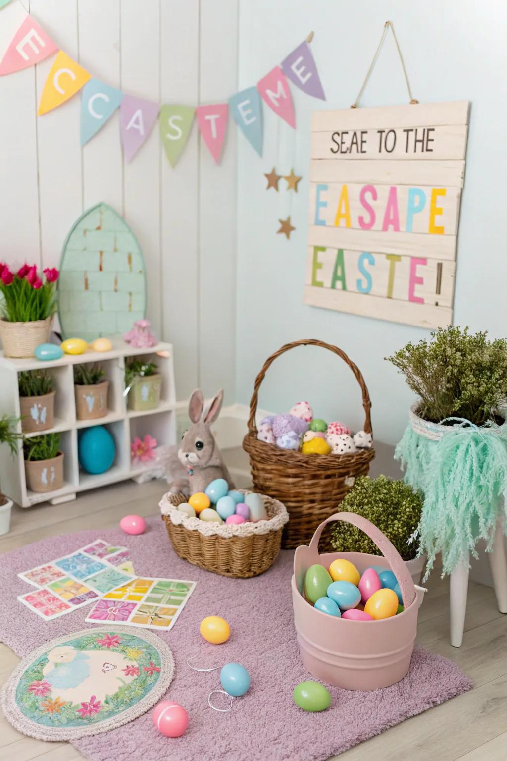 Enjoy an adventurous Easter with a themed escape room.