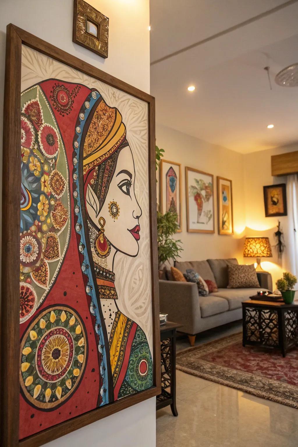 Cultural motif mixes celebrate diversity and creativity.