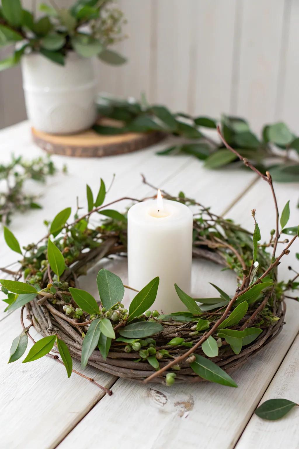Illuminate your spring evenings with nature-inspired candle holders that blend Scandinavian simplicity with Boho charm.