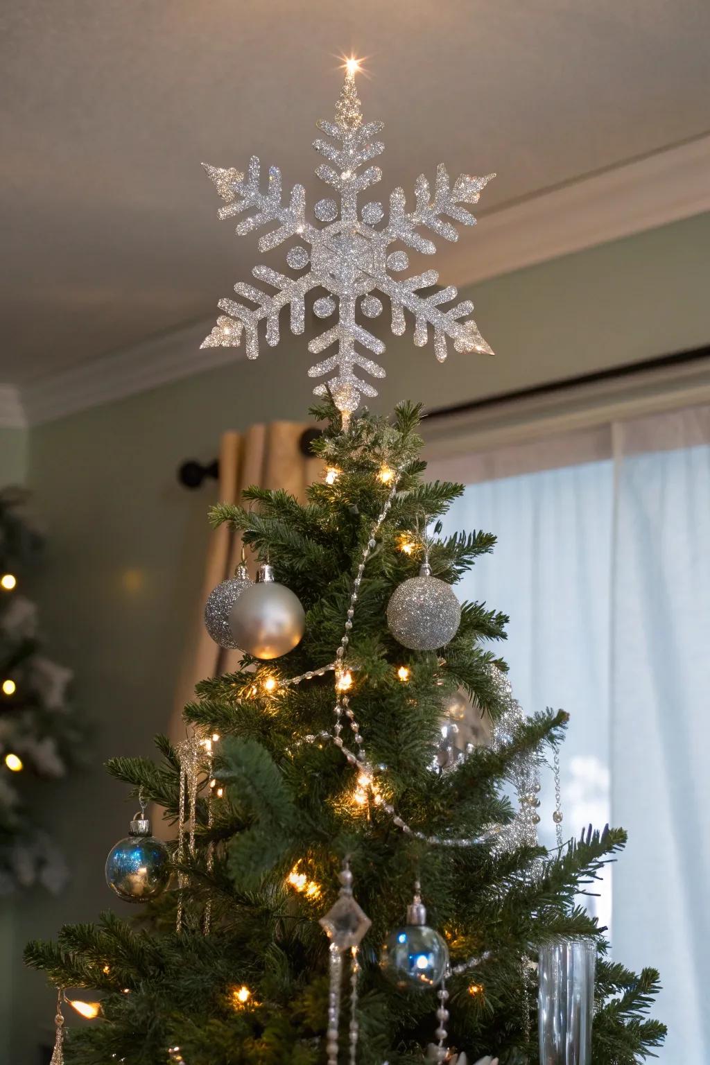 Prism ice flakes add dazzling elegance and sparkle.