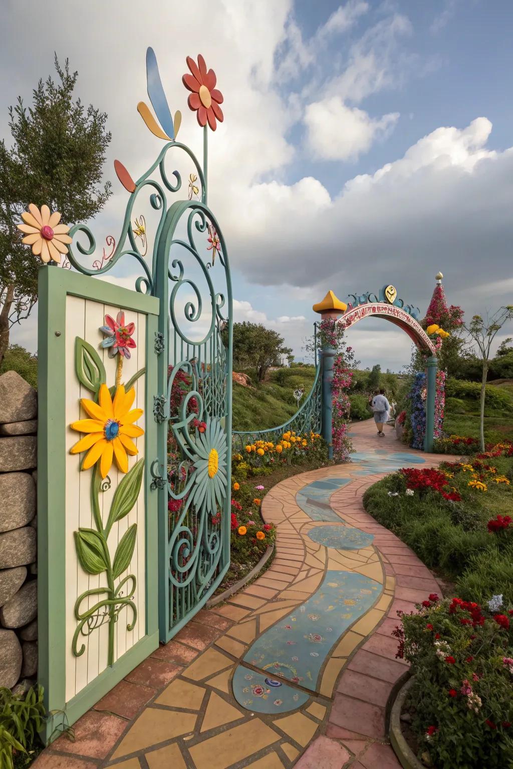 Artistic themes bring a playful and personal touch to gateways.