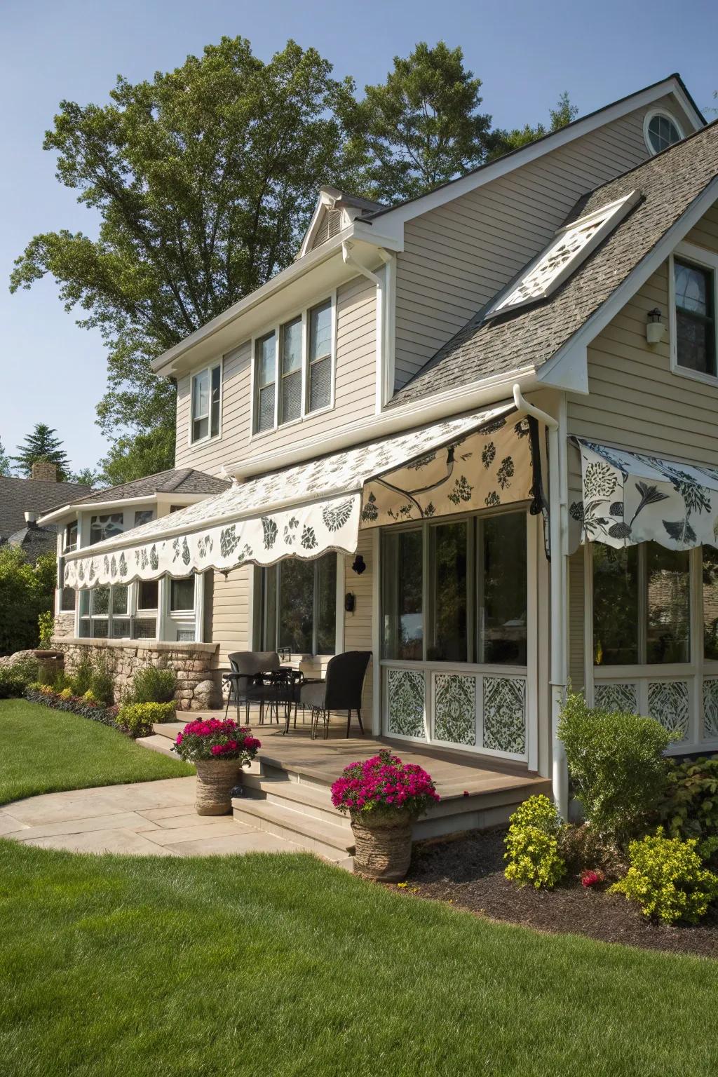 Adaptable shades allow for unique, personal expression.