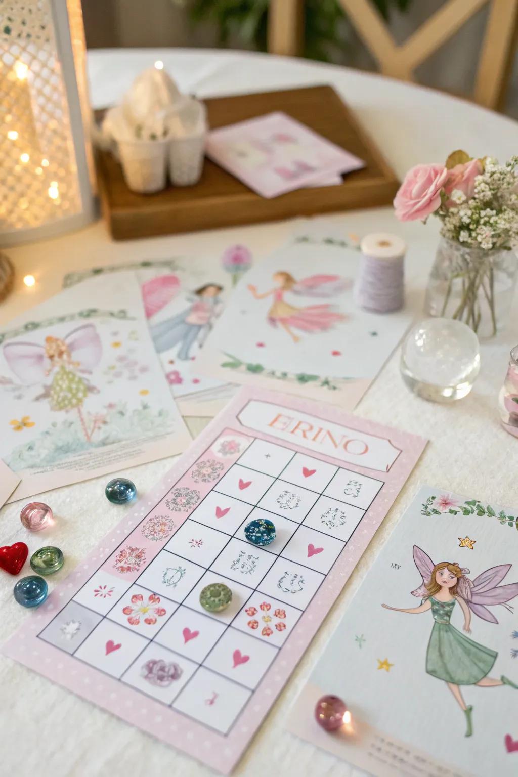 Fairy squares adds a playful element to the festivities.