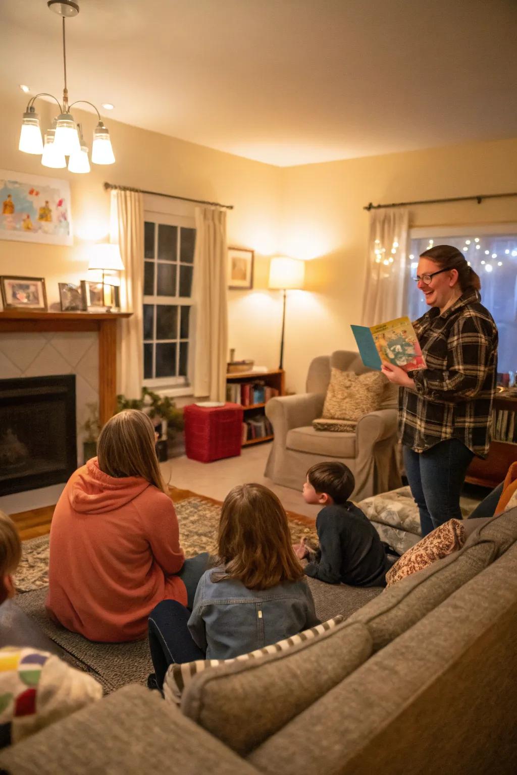 A fun story time with tales.