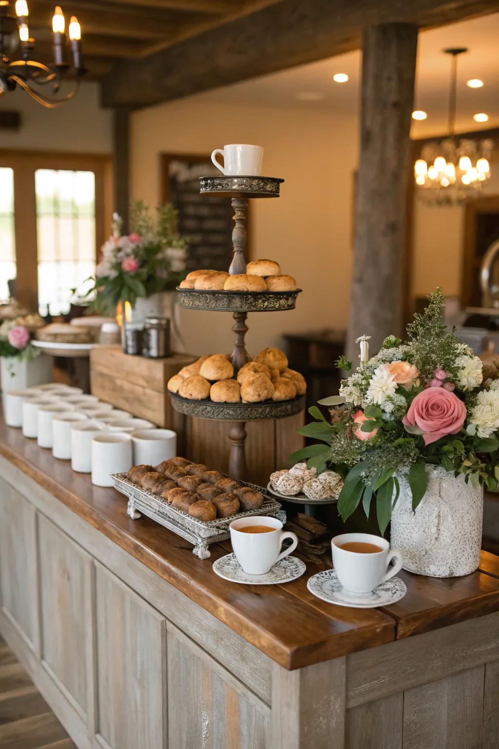 Balanced arrangement for harmony.