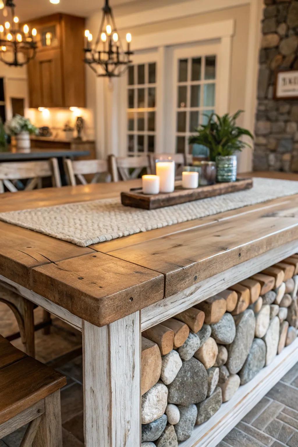 Tactile elements introduce depth and interest to your décor.