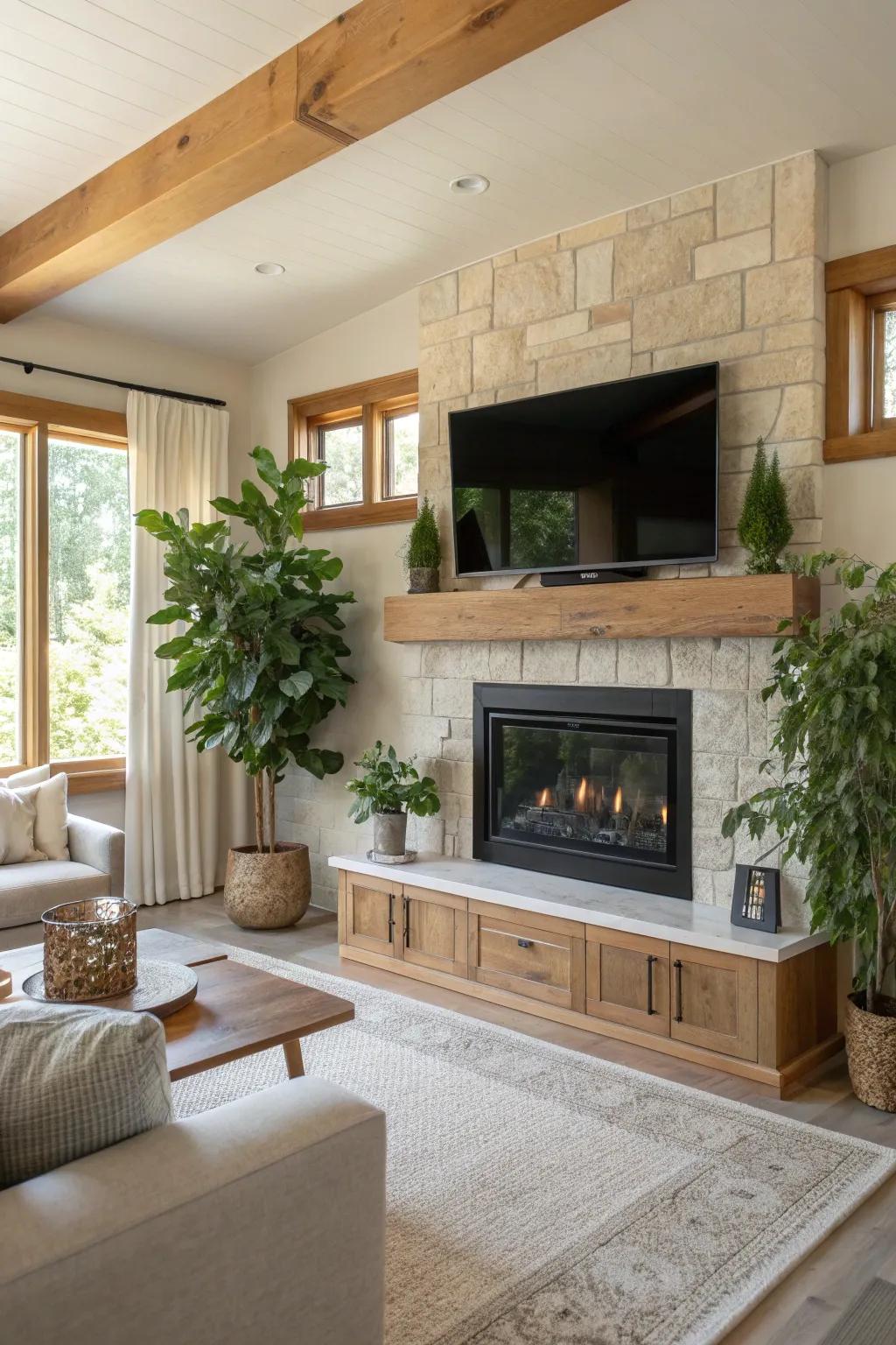 Bring life to your space with nature-inspired design. #NaturalVibes #PlantLovers 🌿