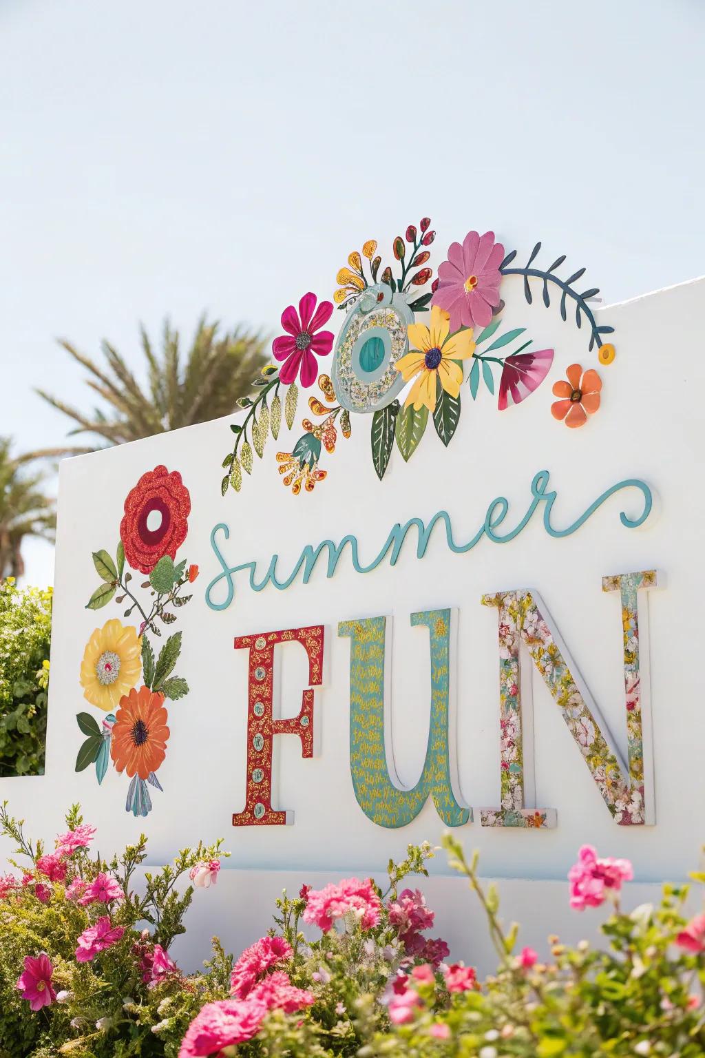 Playful typography styles contribute a spirited essence.