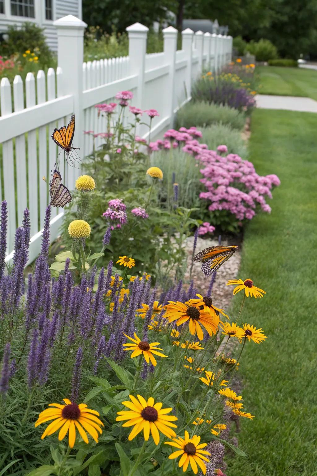 Support pollinators using a landscape full of their favorite plants.
