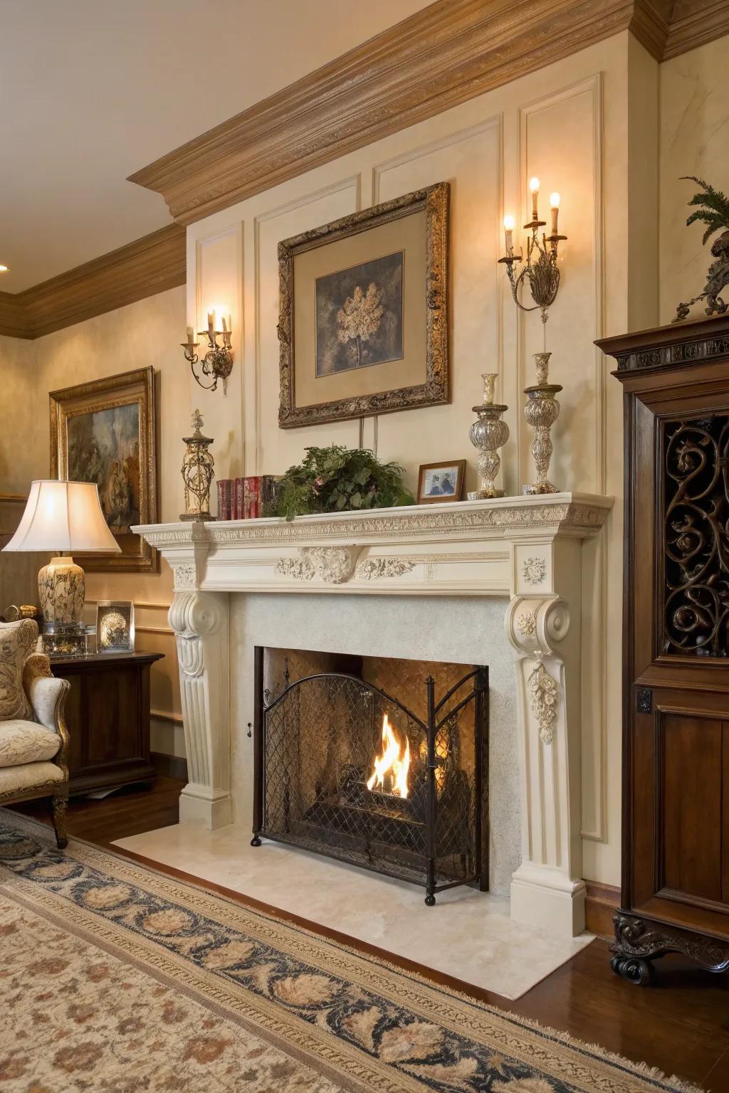 Timeless allure displayed through classic sophistication.