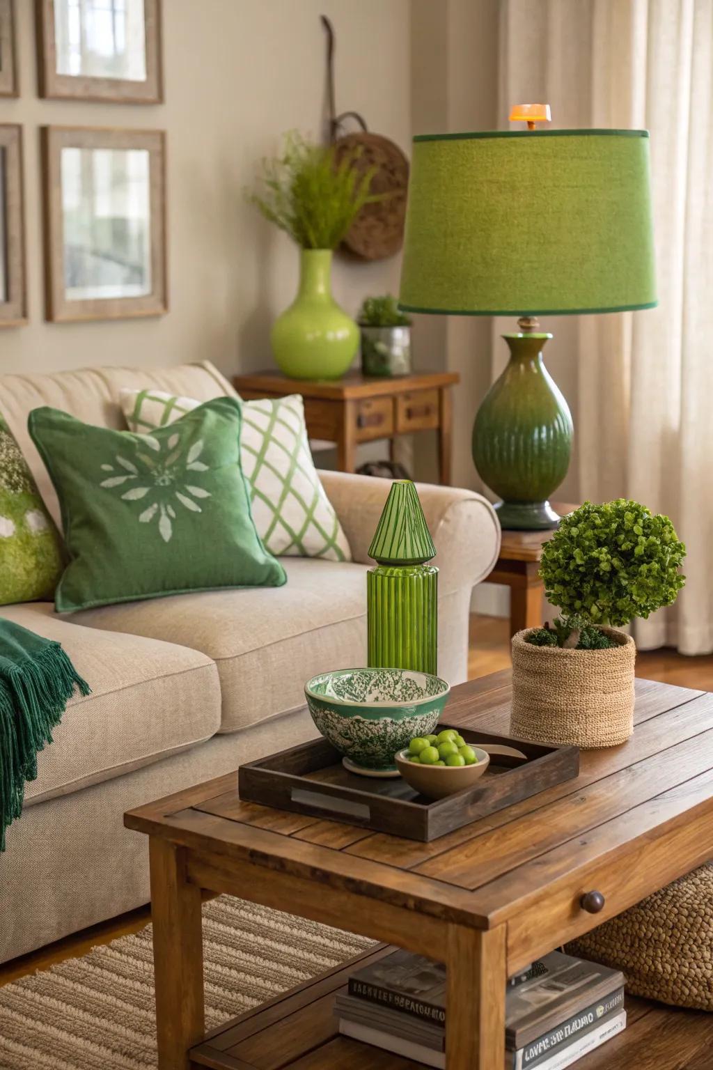 Unforeseen green features add charm and intrigue.