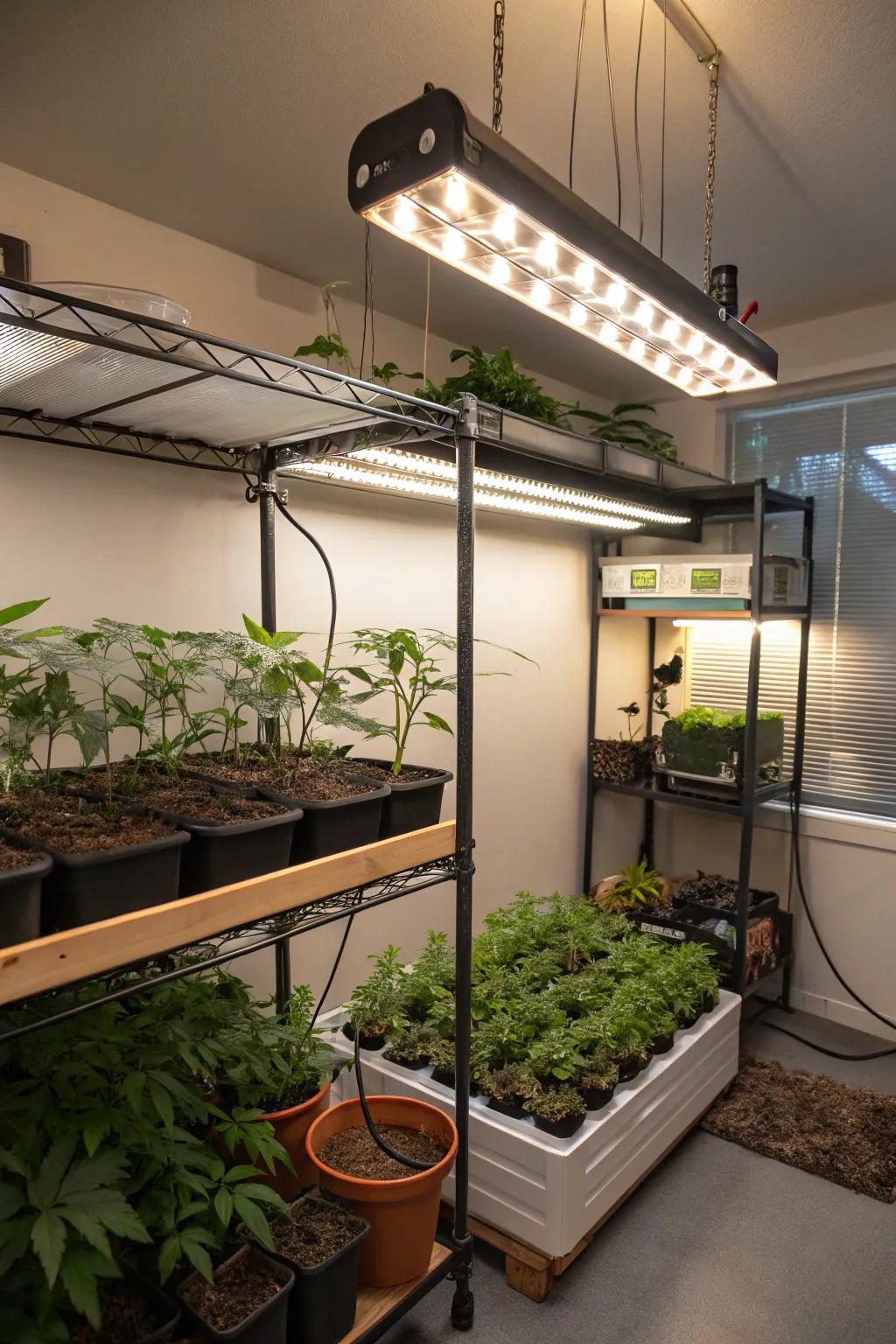 Building your own grow room allows you to perfectly tailor your gardening space.