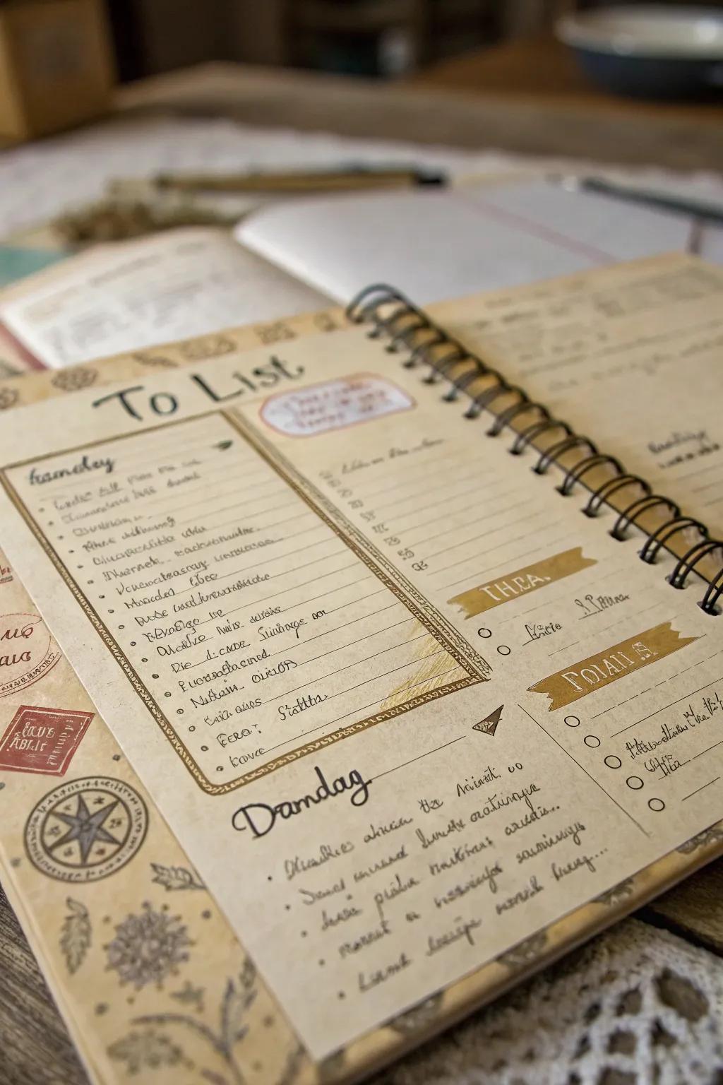 Vintage vibes bring nostalgia to your headers.