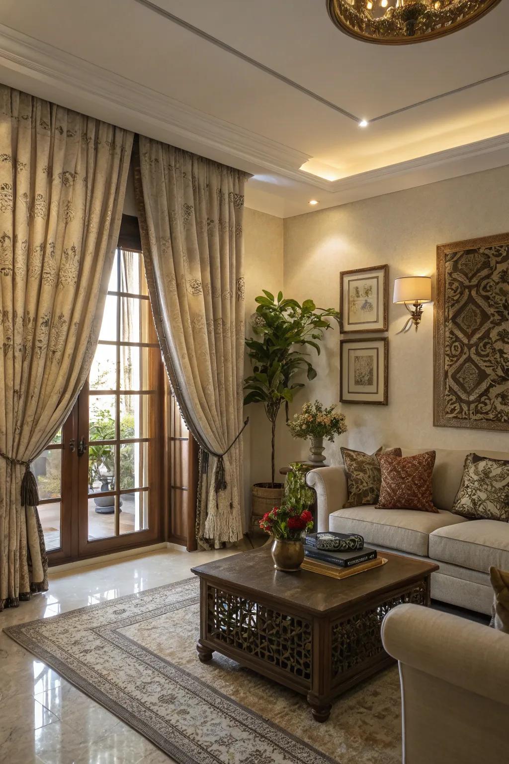 Bespoke designs assure that your window dressings complement both your space and personal style.