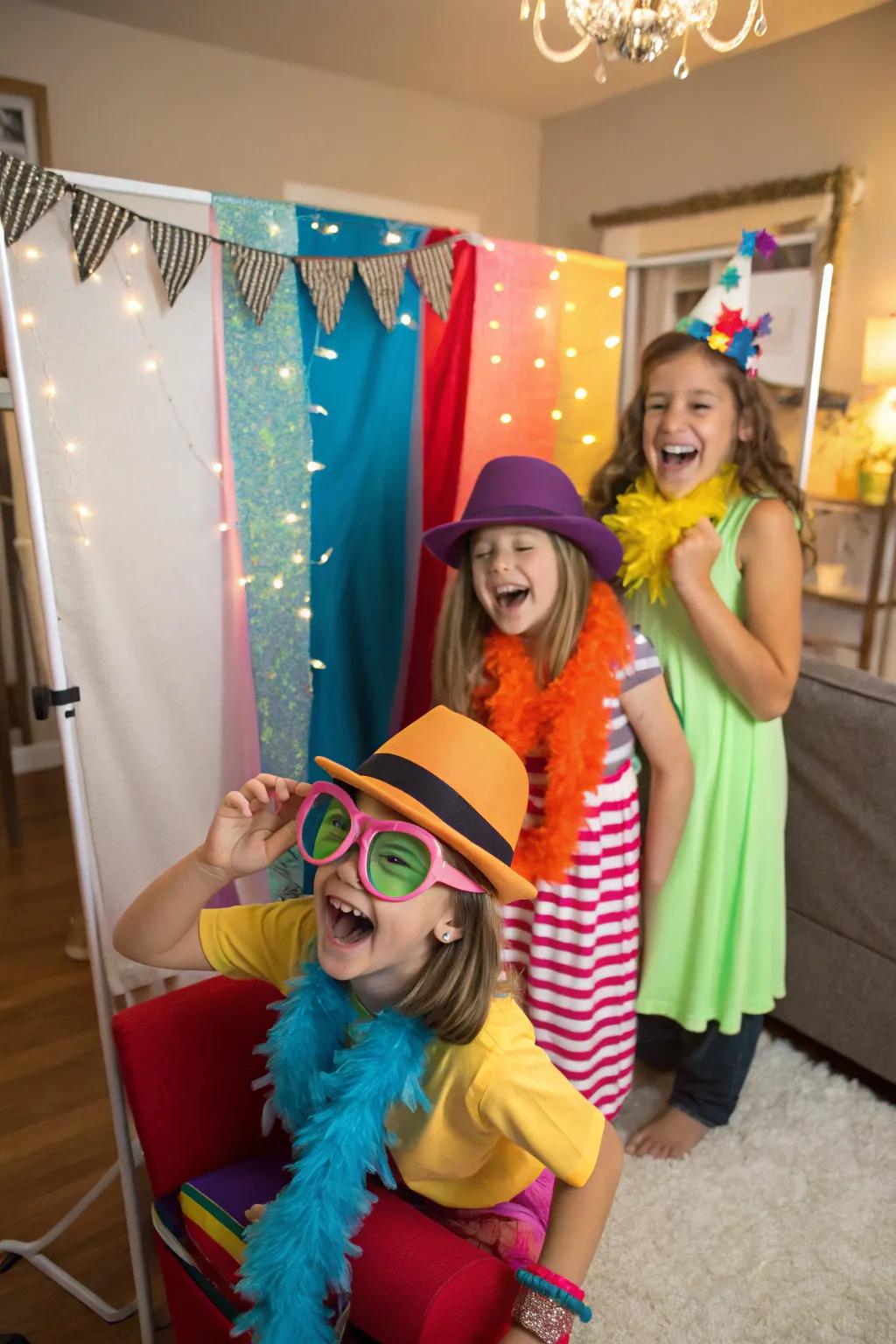 A do-it-yourself picture spot captures memories and fun.