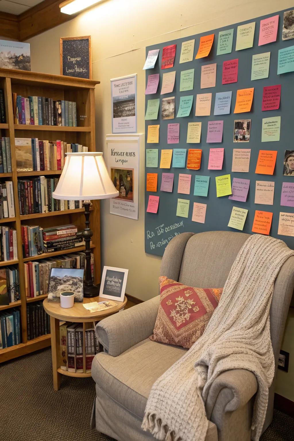 Let literature be your guide with a board inspired by the written word.