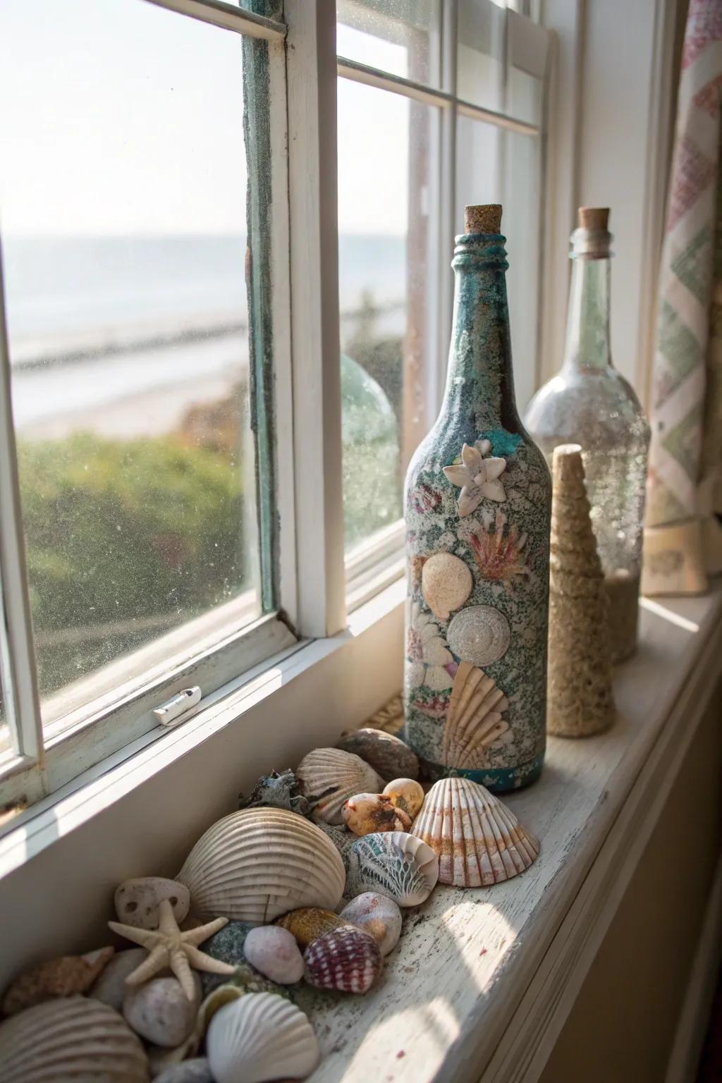 A handpicked collection delivers personalized flair and fascination to your sill.
