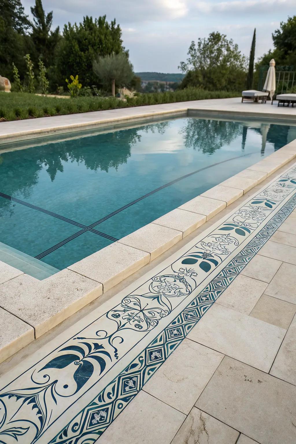 Custom designs transform your pool a unique masterpiece.