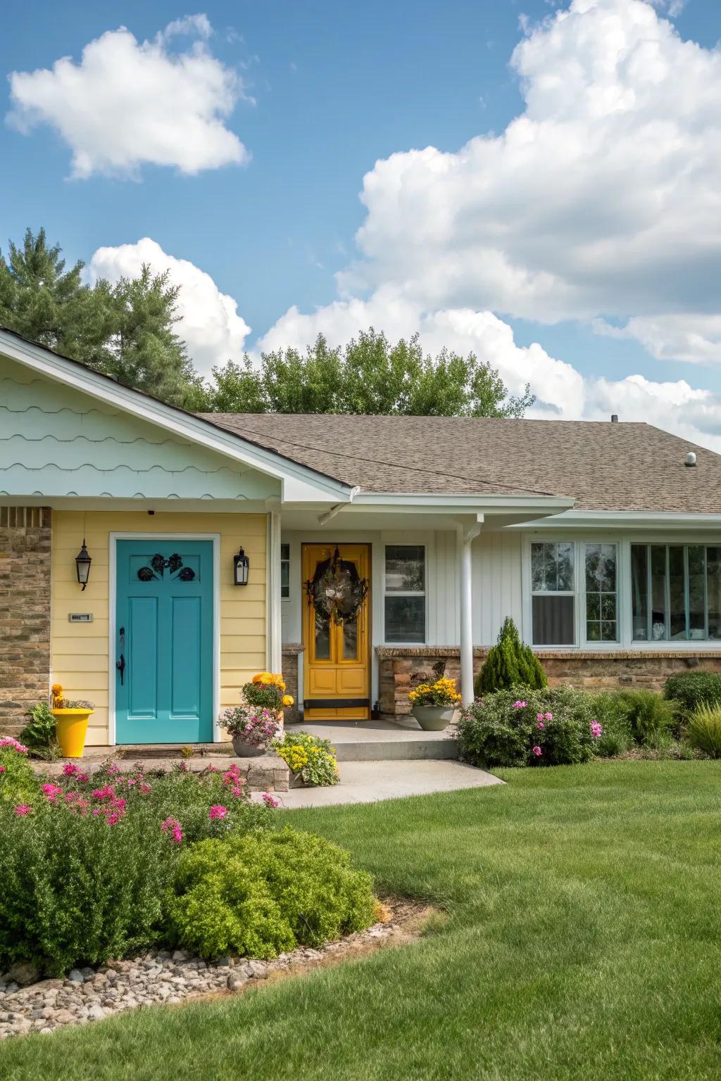 Varied color palettes for a unique flair.