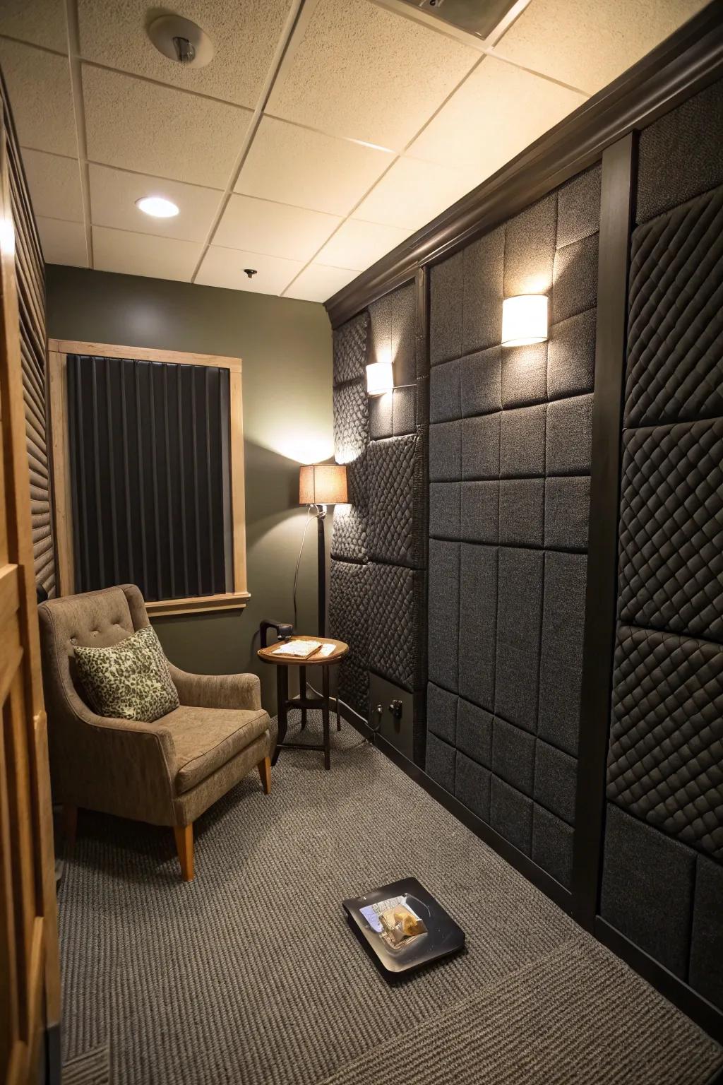 Soundproofing that guarantees peace and quiet.