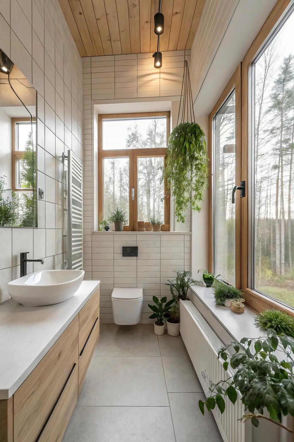 Eco-friendly materials marry sustainability with beauty.