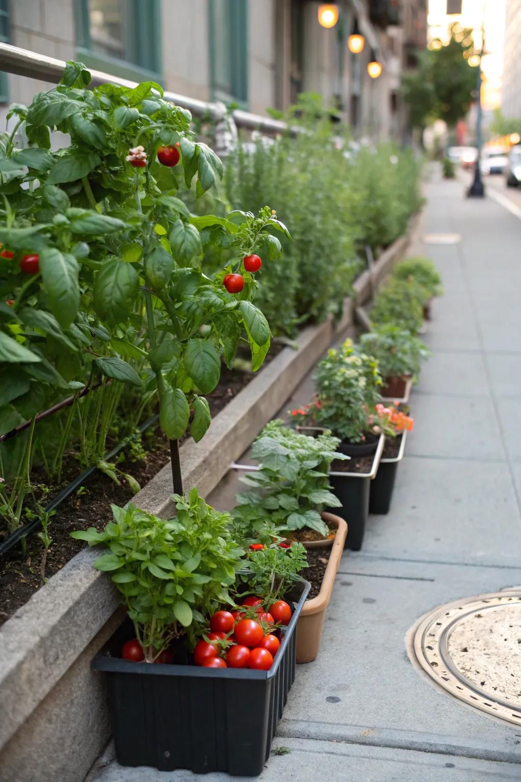 Edible landscaping provides fresh produce and gives utility to your garden.