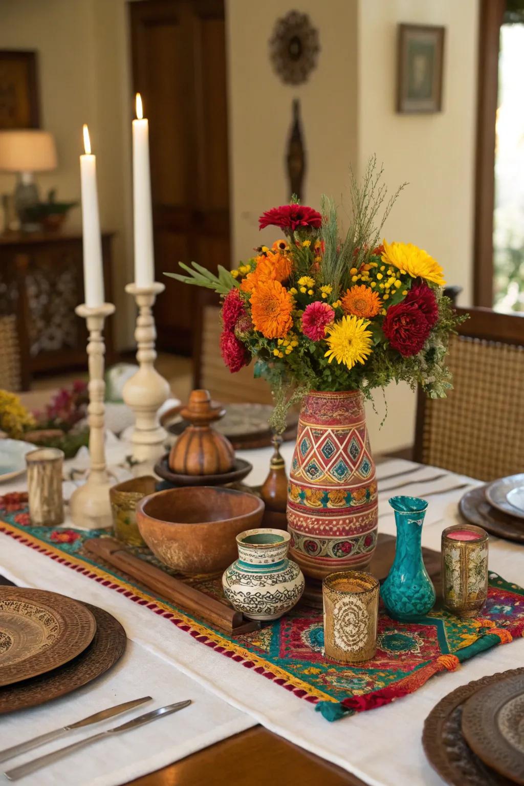 Cultural inspirations add a distinctive and celebratory flair.
