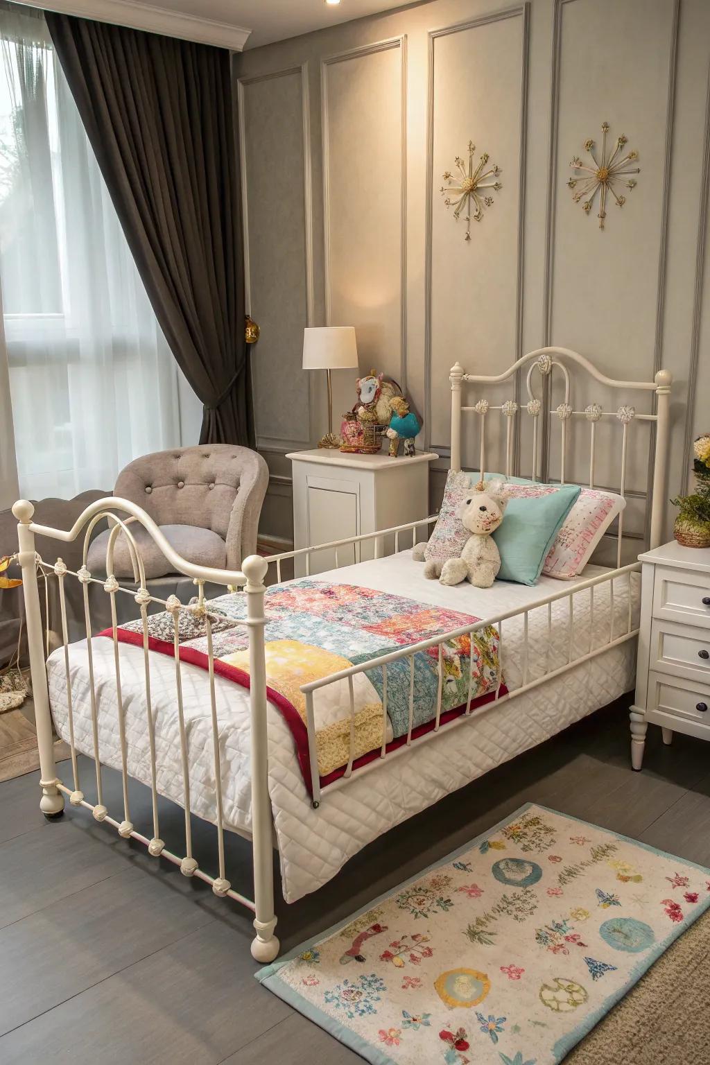 Refined metalwork, radiating timeless elegance.