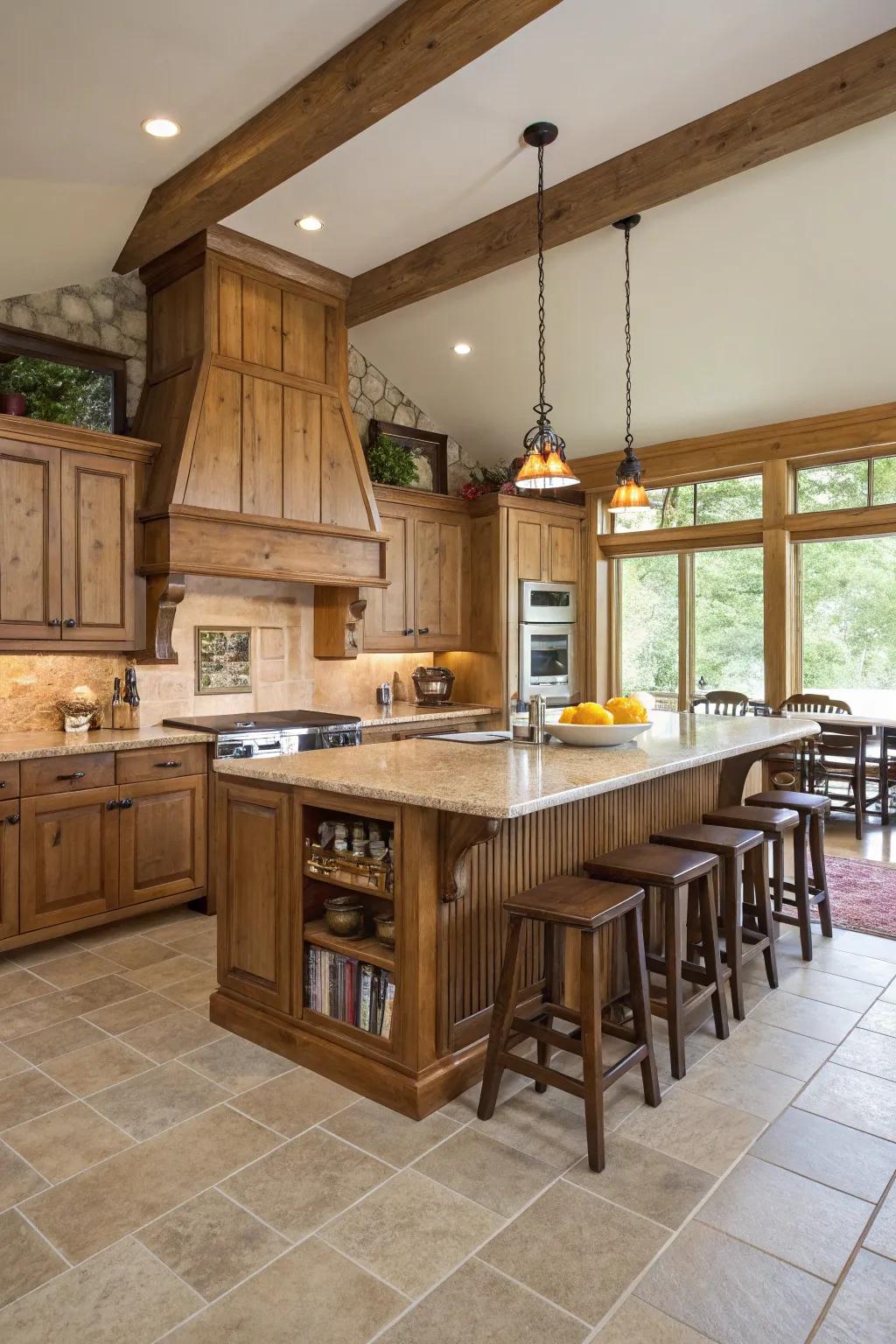 An all-in-one center offers utility and convenience.