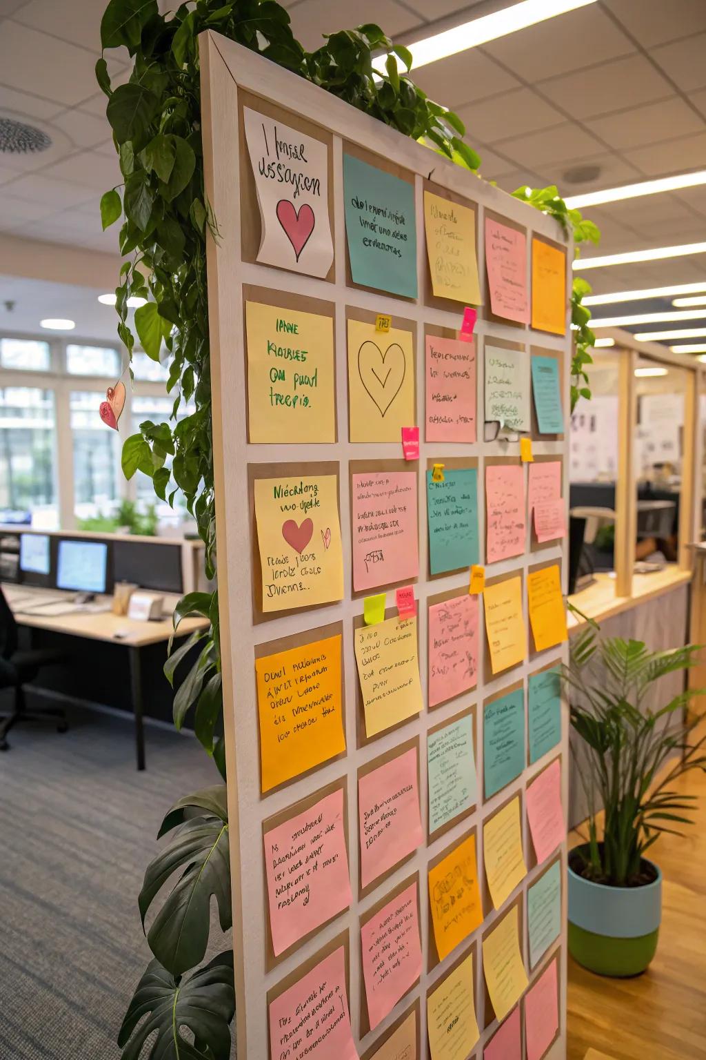 Celebrating expressions of appreciation.