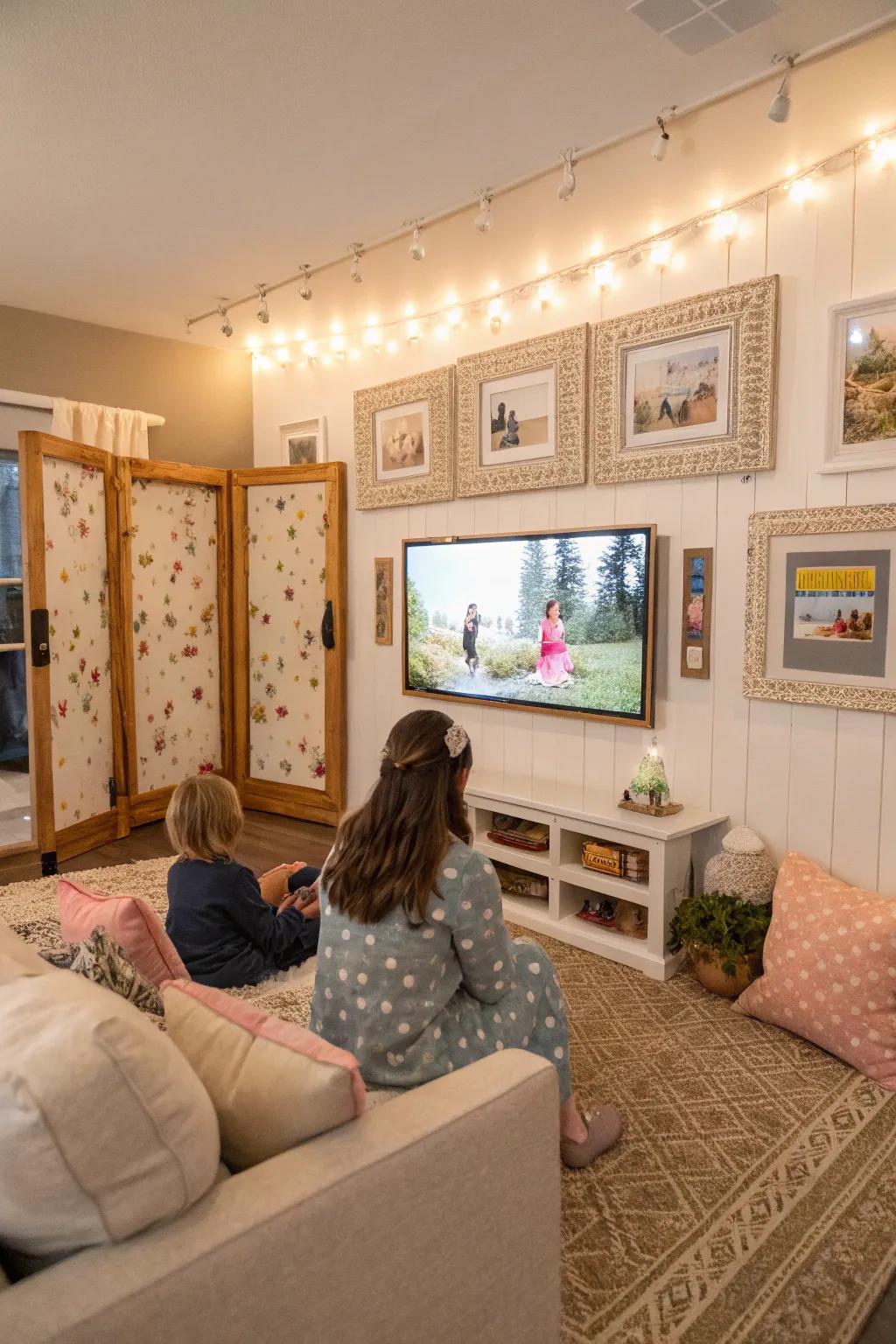 Interactive frames infuse playful surprises.