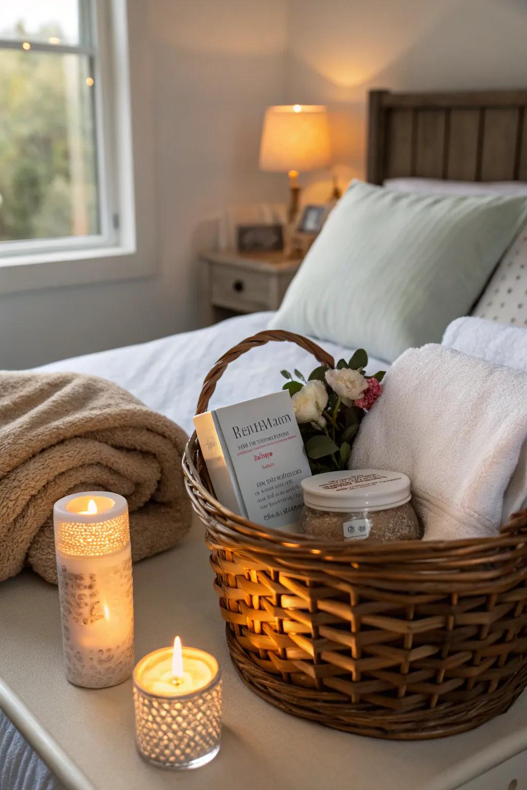An appealing nightlight supplies comfort and security in the evening.