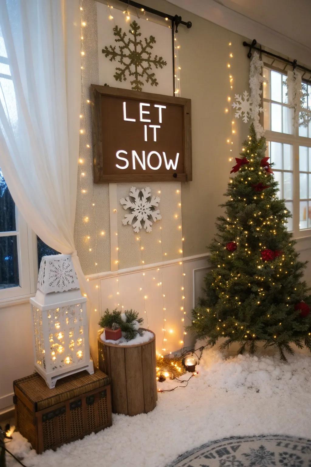 Themed signage to elevate your design.