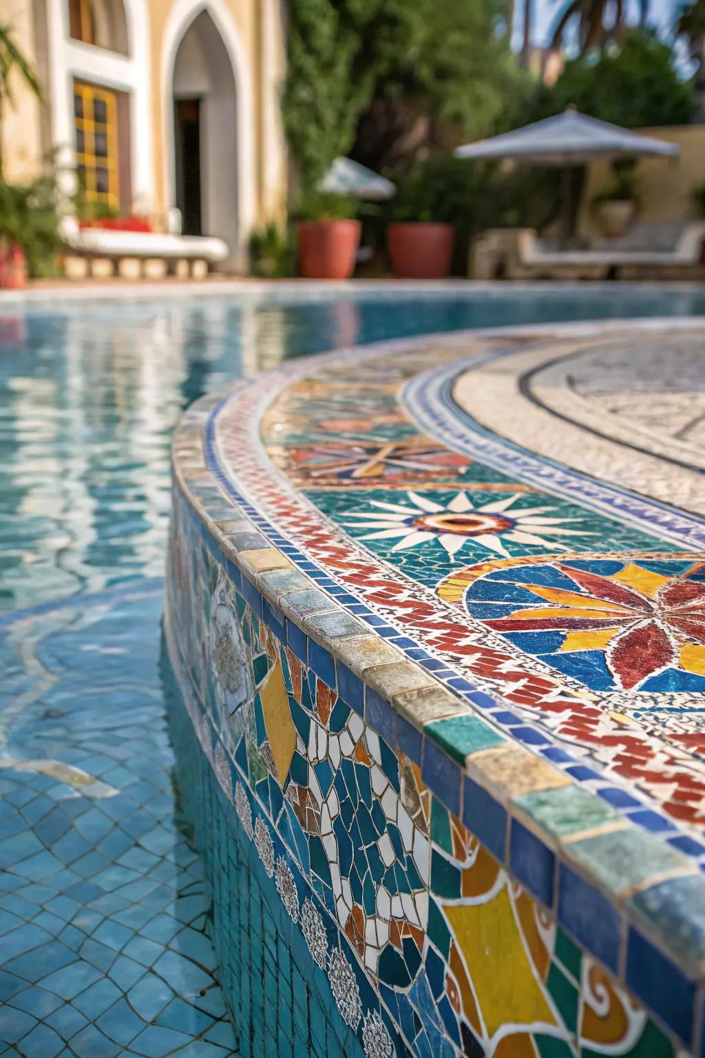 Infuse color and art with stunning tessellated tile designs.