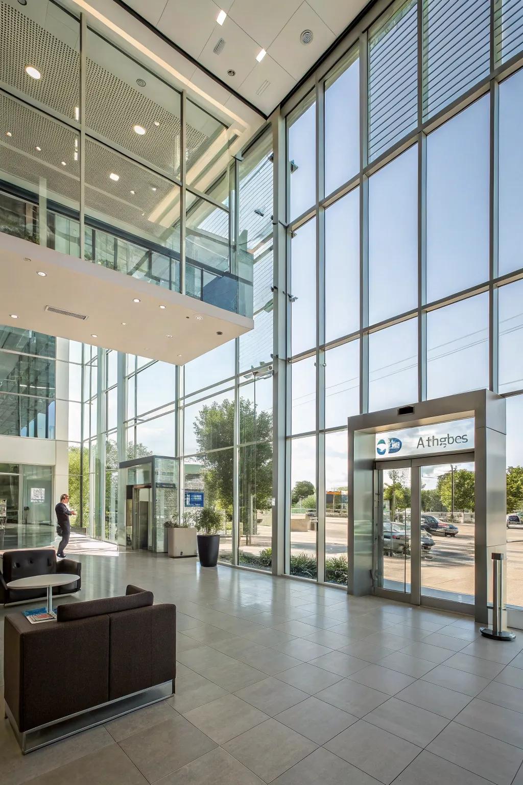 Spacious designs foster transparency and interaction.