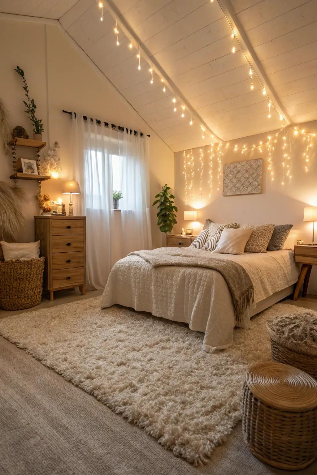 Soft carpets provide ultimate comfort and luxury.
