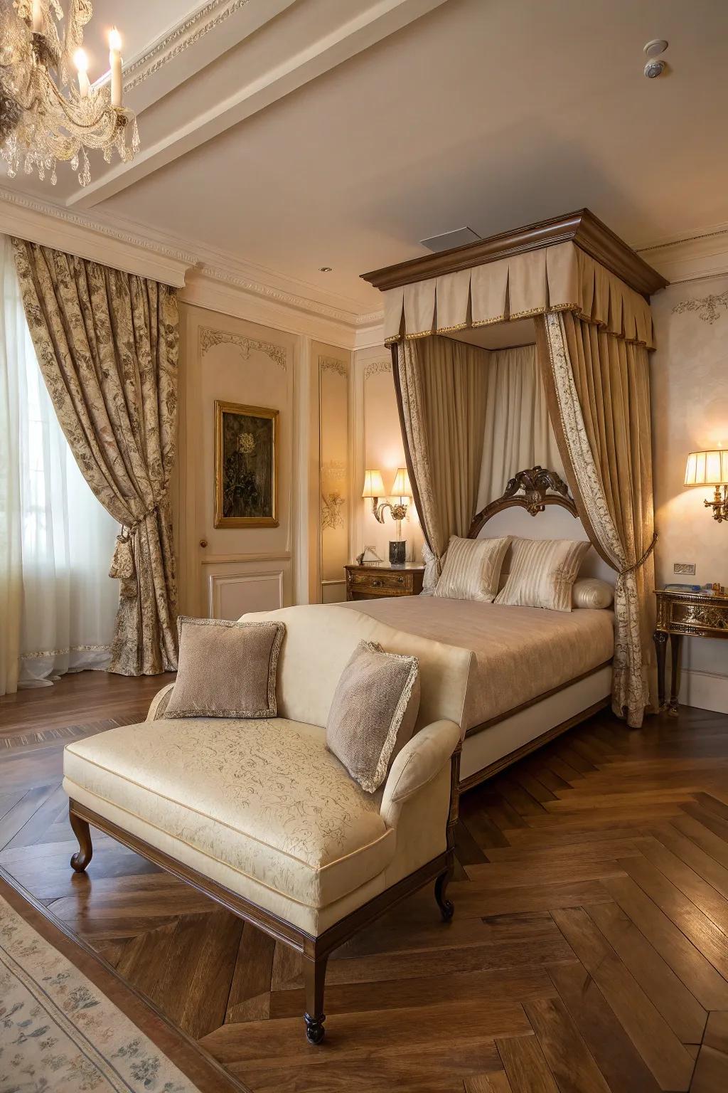 Chaise lounges offer comfort and elegance in one stylish piece.