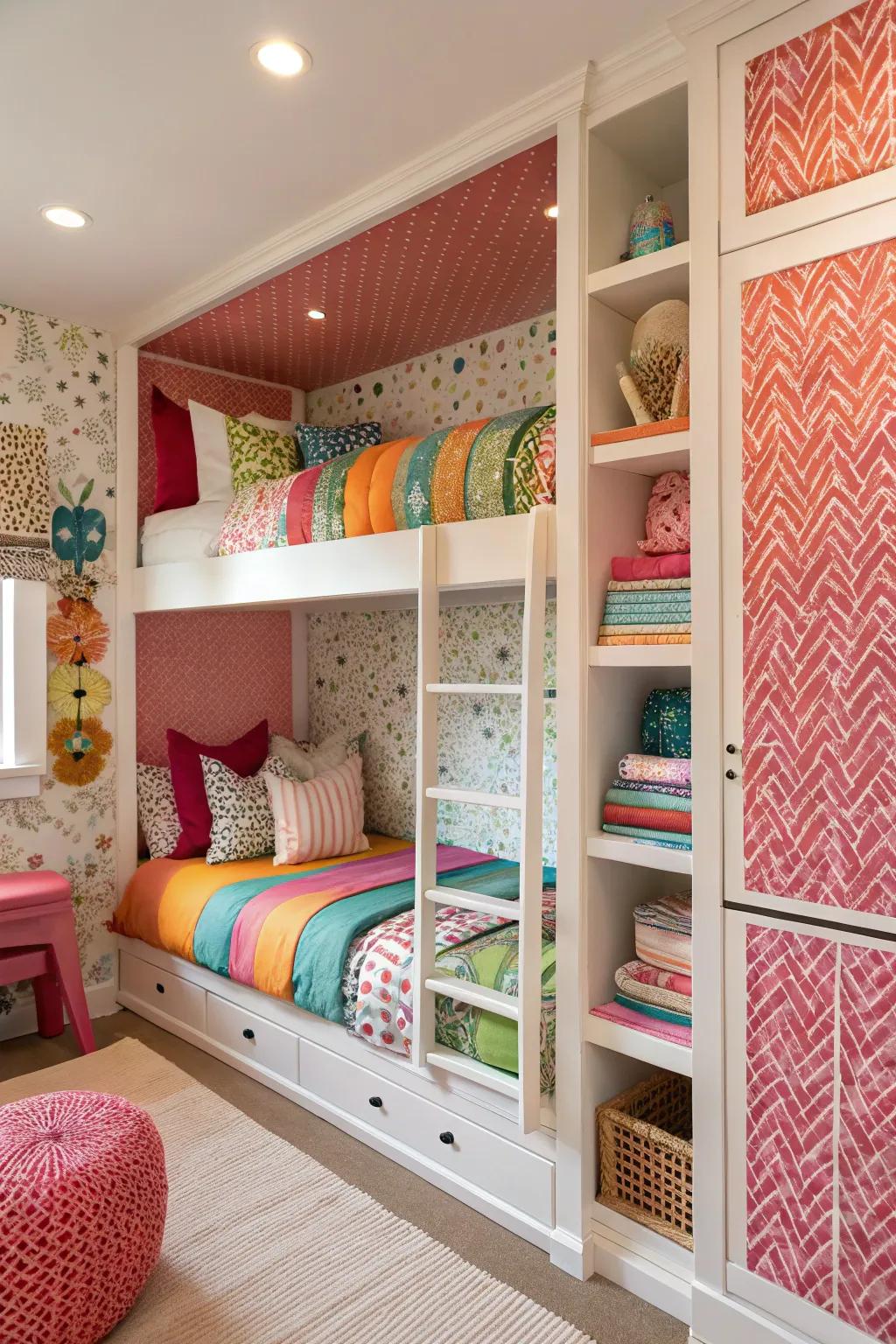 Pattern play: vibrant designs to enliven any bedroom.