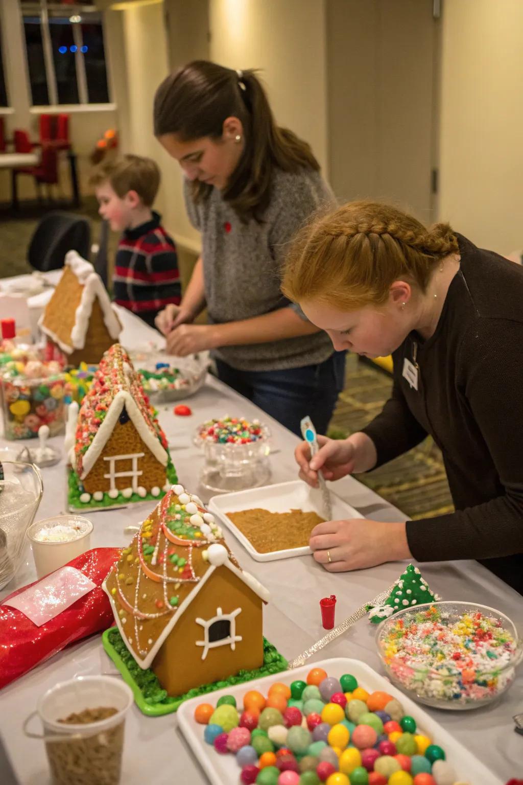 A fun gingerbread-making competition with plenty of creative freedom.