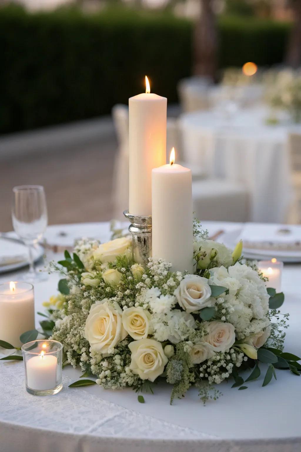 Winter alabaster introduces a serene and sophisticated detail.