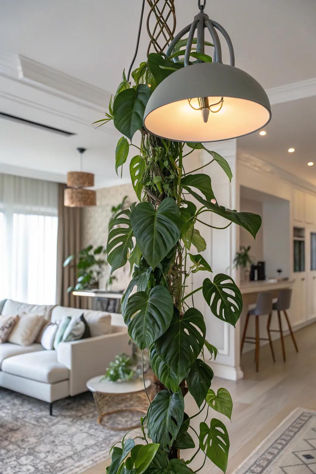 Brighten your area with greenery